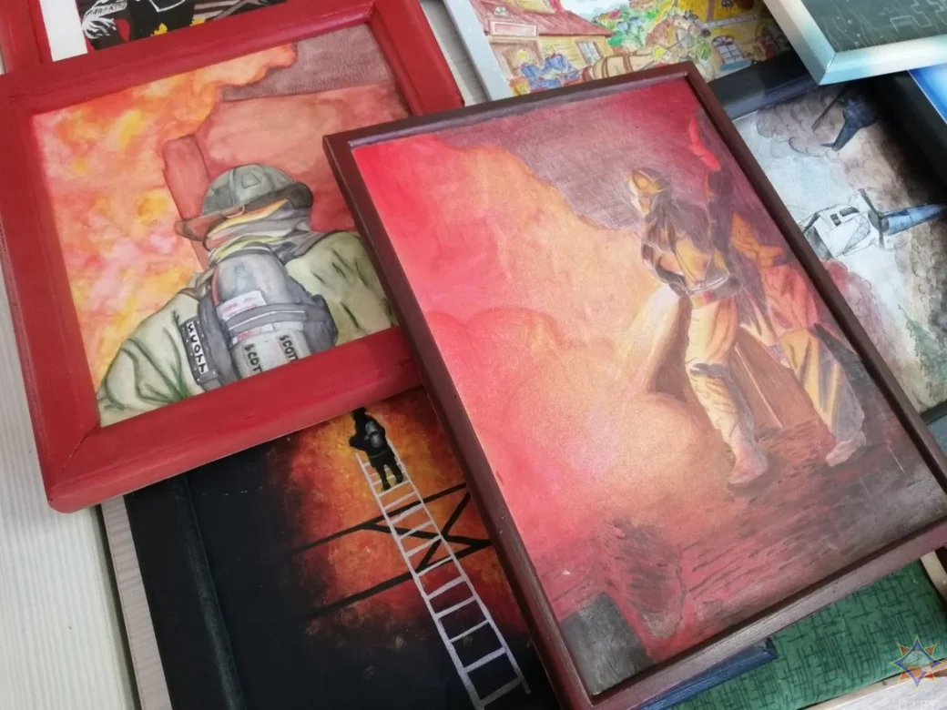 Городской этап смотра-конкурса «Спасатели глазами детей-2023» в Могилеве. Фото: mogilev.mchs.gov.by