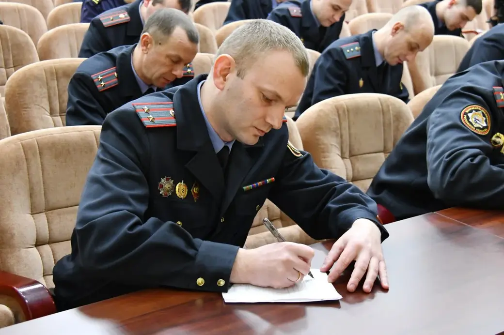 Могилев, 8.02.2023 г. Фото: ТГ-канал «Милиция Могилевщины».