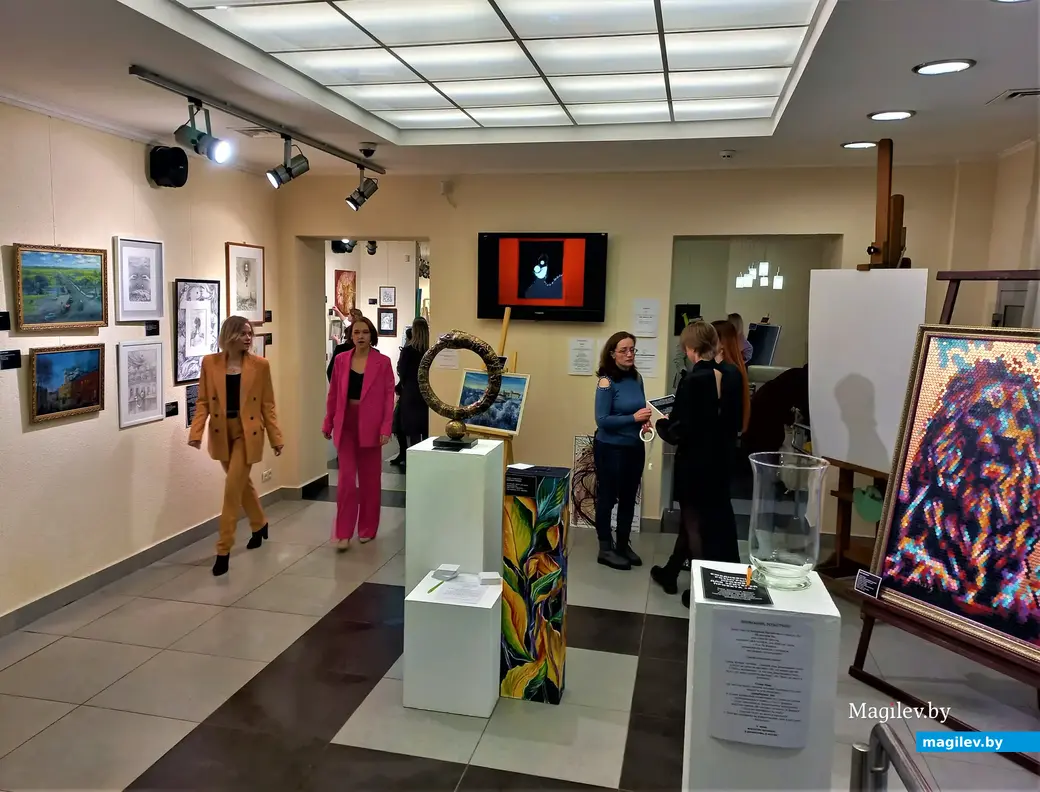 Презентация шоу-проекта «Я». Выставочный зал музея истории Могилева, 08.02.2023 г.