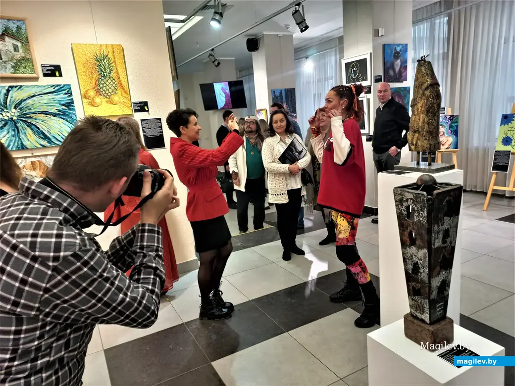 Презентация шоу-проекта «Я». Выставочный зал музея истории Могилева, 08.02.2023 г.