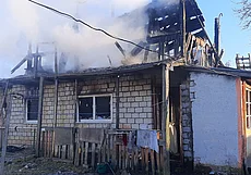 В Бобруйском районе на пожаре погиб пенсионер, вернувшийся в горящий дом за документами и деньгами