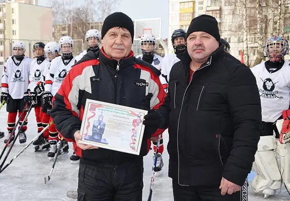 Хоккейный матч памяти воинов-интернационалистов прошел в Быхове. Фото: bykhov.by