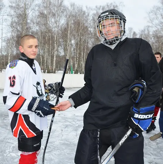 Хоккейный матч памяти воинов-интернационалистов прошел в Быхове. Фото: bykhov.by