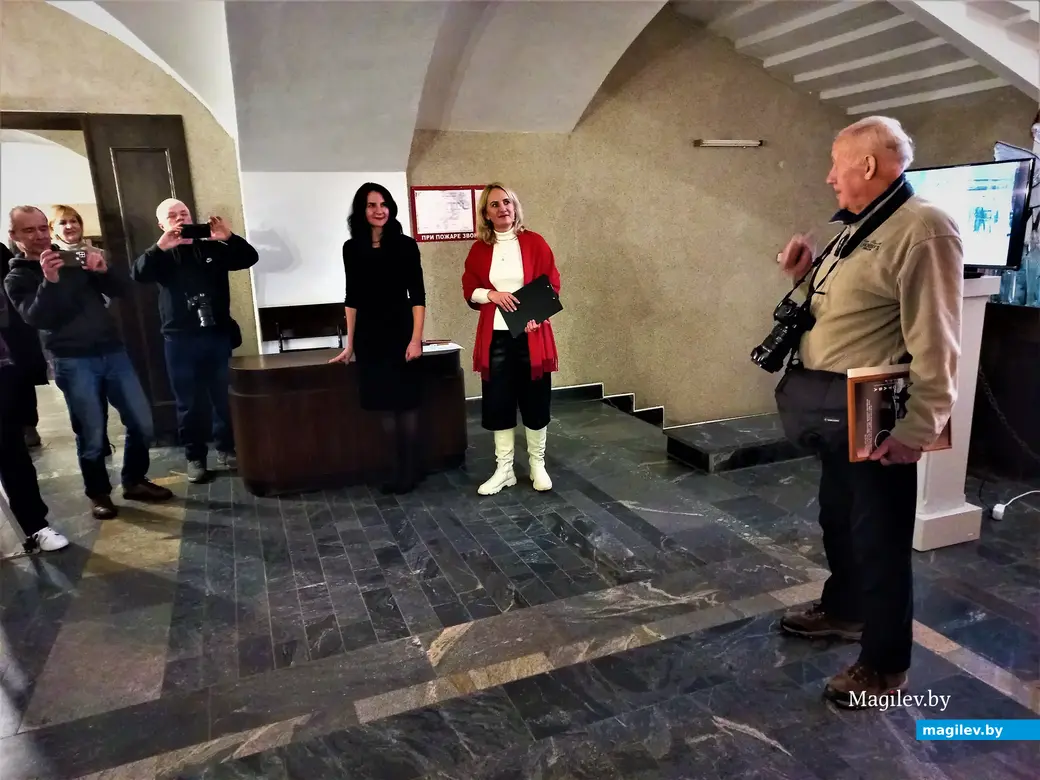Открытие фотовыставки Анатолия Толкачева. Могилевский областной краеведческий музей имени Романова, 10.02.2023 г.