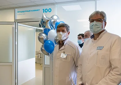 В Могилевском диагностическом центре открыли новые процедурные кабинеты. Фото