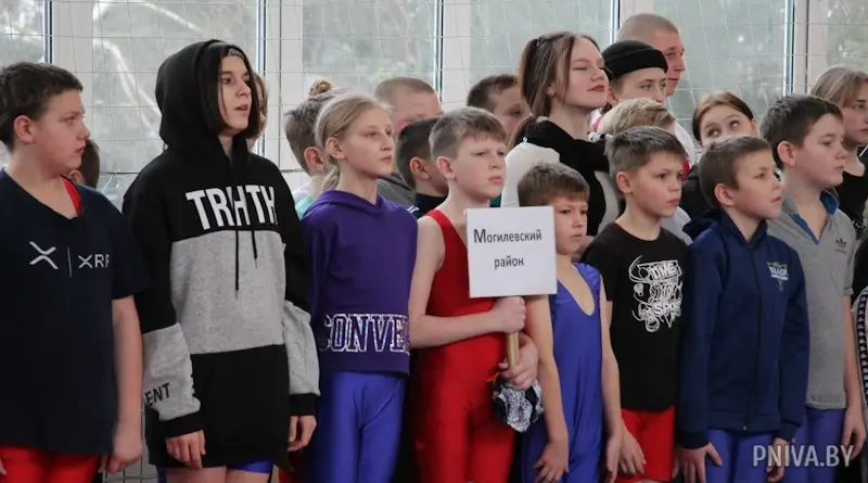 Открытый районный турнир по вольной борьбе памяти воина-интернационалиста С.С. Шапёткина стартовал в Могилевском районе. Фото: pniva.by