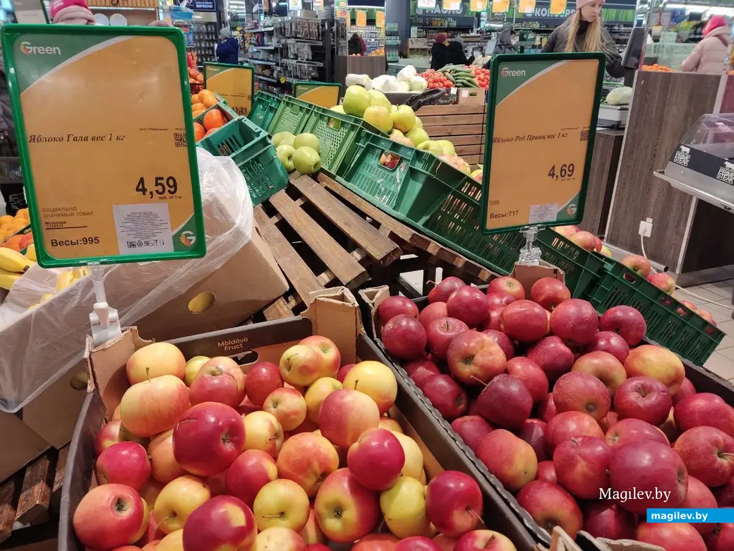 Торговый центр «Грин» по улице Островского. Могилев, 10.02.2023 г