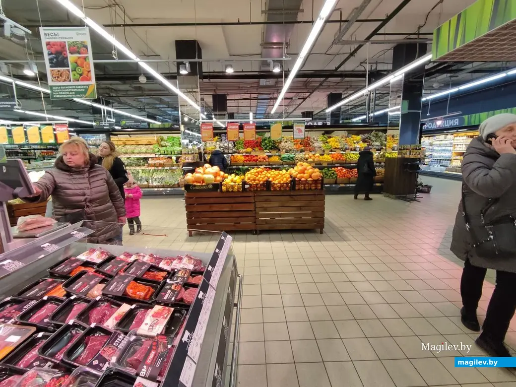 Торговый центр «Грин» по улице Островского. Могилев, 10.02.2023 г