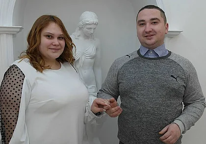 «Три раза делал ей предложение, и все три раза она ответила «да». Кто женился в Могилеве