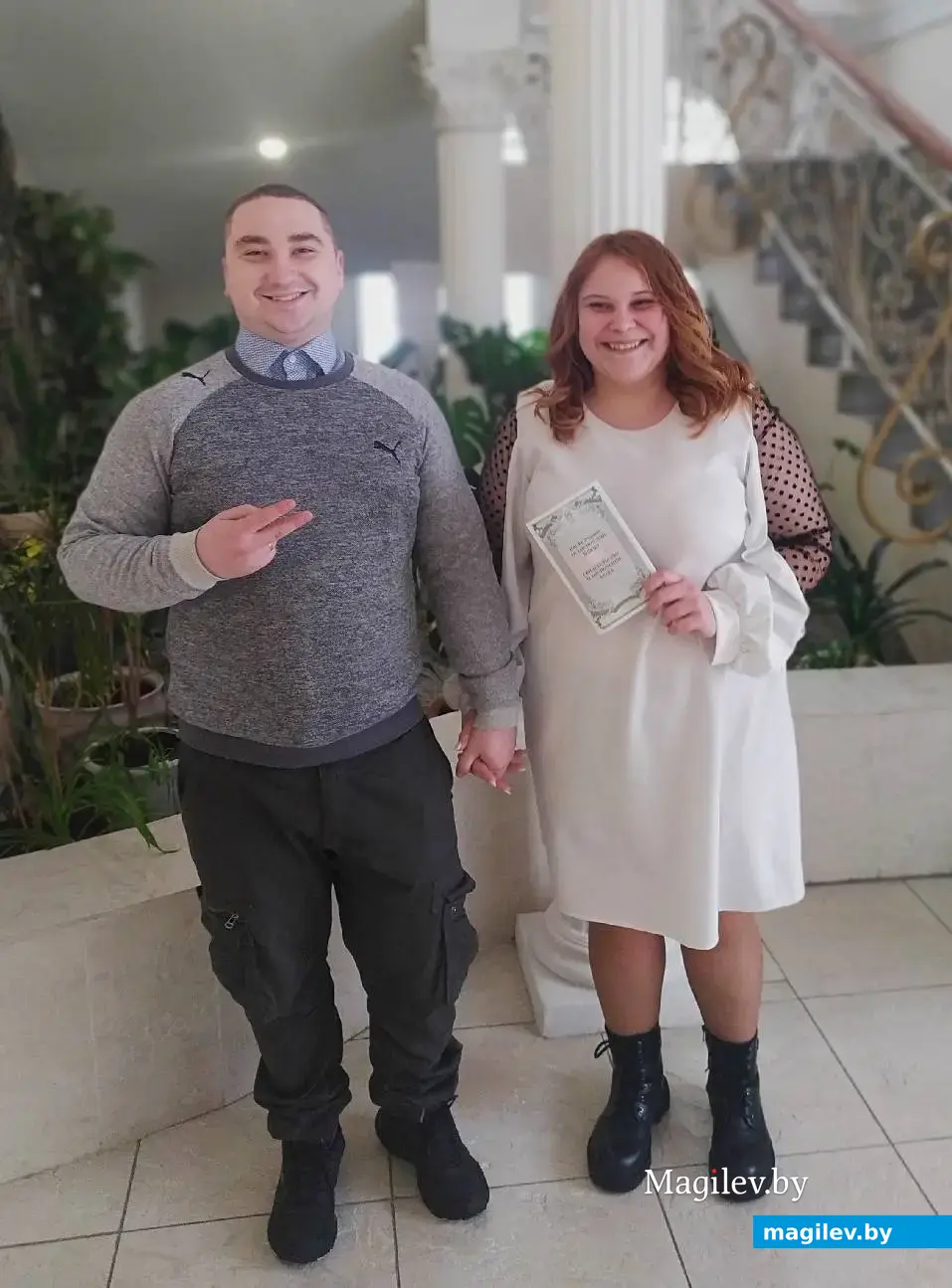 10 февраля в Могилевском загсе стали семьей Екатерина и Михаил Кондратенко.