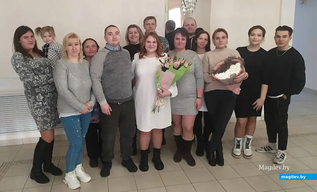 10 февраля в Могилевском загсе стали семьей Екатерина и Михаил Кондратенко.