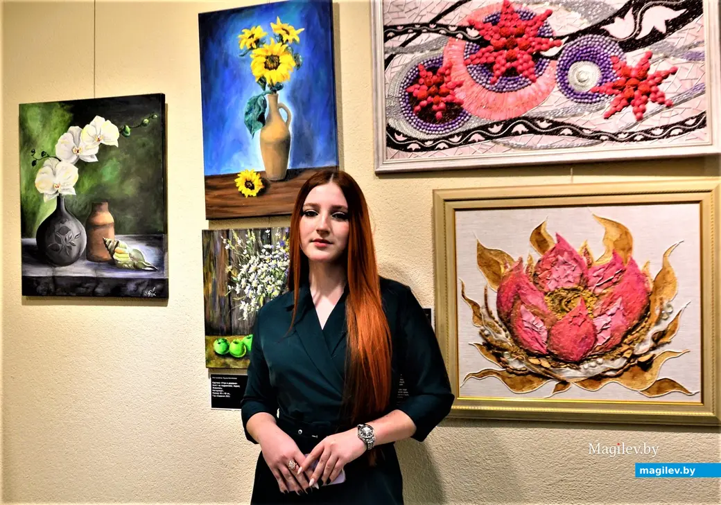 Фрагмент шоу-проекта «Я». выставочный зал музея истории Могилева.