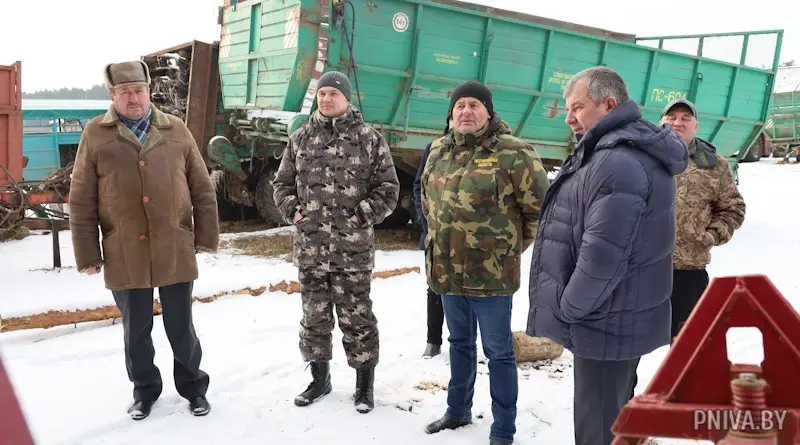 Мониторинговая группа посетила агрокомбинат «Восход». Фото: pniva.by