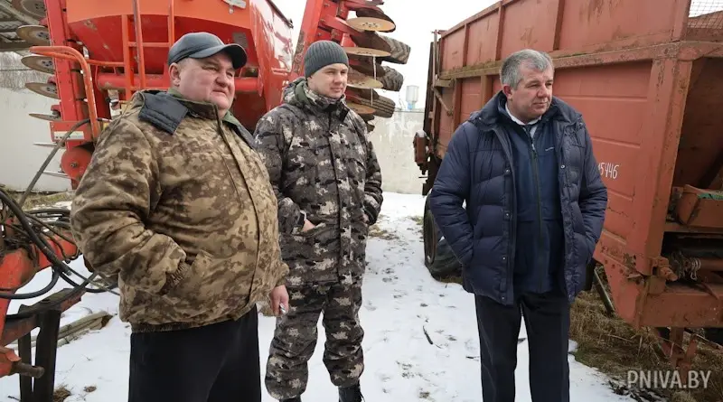 Мониторинговая группа посетила агрокомбинат «Восход». Фото: pniva.by