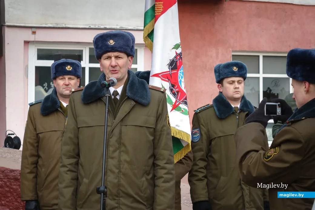 15.02.2023. Бобруйск. Возложение цветов к памятнику воинам-интернационалистам, митинг,