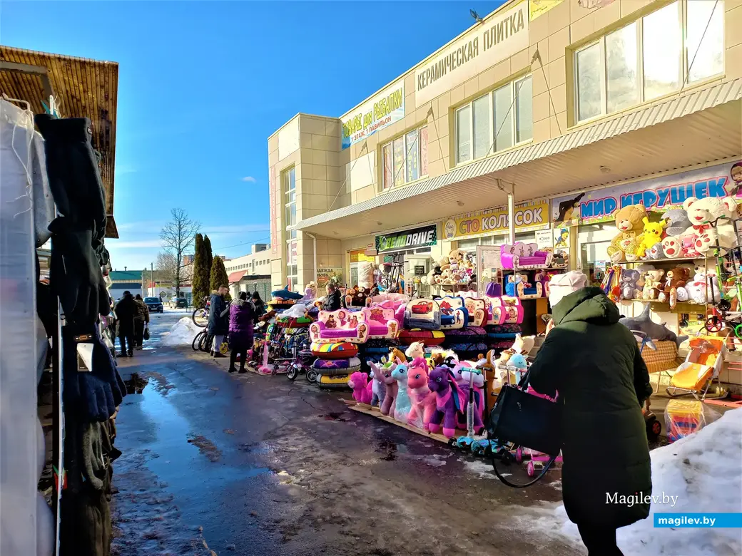 Виленский рынок, Могилев, 14.02.2023 года.