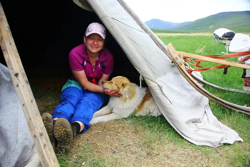 Ольга уже немного изучила ненецкий быт. Теперь вот мечтает поучаствовать в каслании.