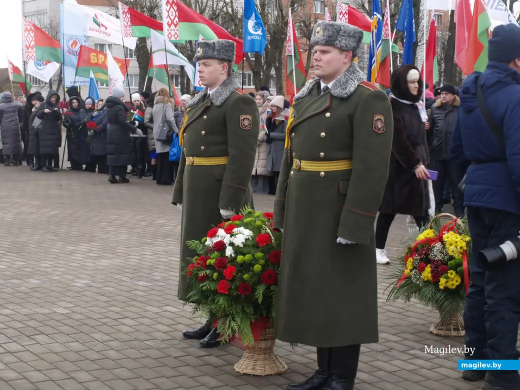 Митинг-реквием, посвященный Дню памяти воинов-интернационалистов. Могилев, 15.02.2023 г.