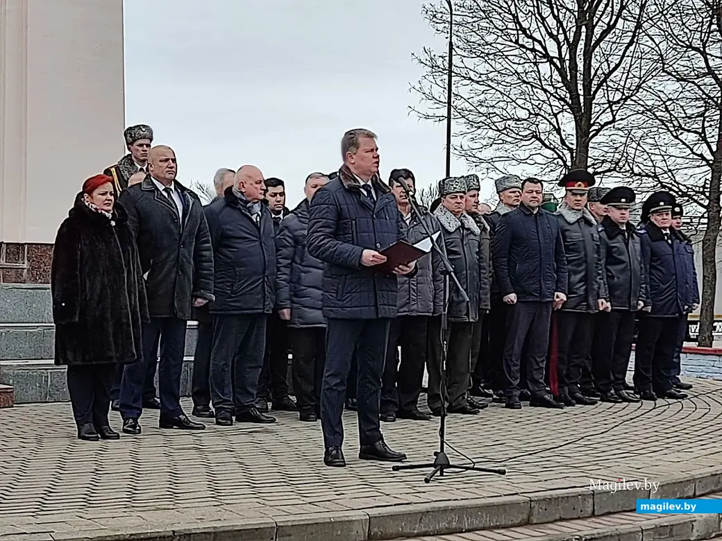 Митинг-реквием, посвященный Дню памяти воинов-интернационалистов. Могилев, 15.02.2023 г.