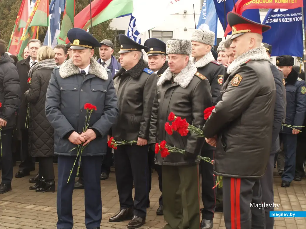 Митинг-реквием, посвященный Дню памяти воинов-интернационалистов. Могилев, 15.02.2023 г.