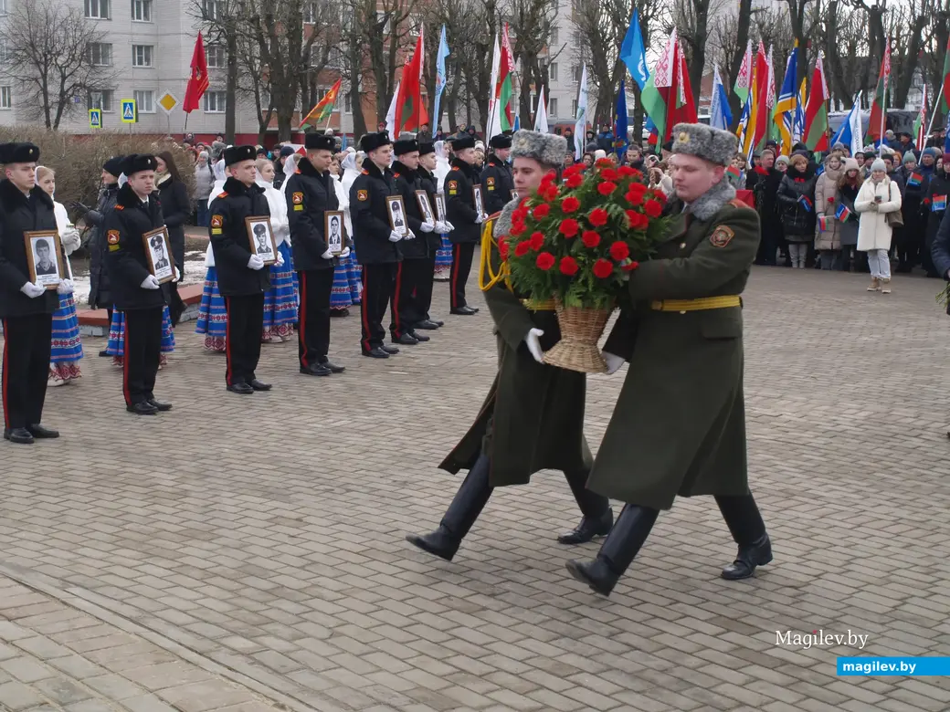 Митинг-реквием, посвященный Дню памяти воинов-интернационалистов. Могилев, 15.02.2023 г.