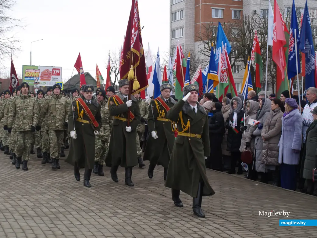 Митинг-реквием, посвященный Дню памяти воинов-интернационалистов. Могилев, 15.02.2023 г.