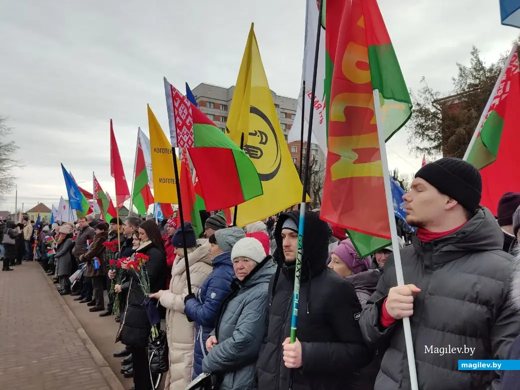 Митинг-реквием, посвященный Дню памяти воинов-интернационалистов. Могилев, 15.02.2023 г.