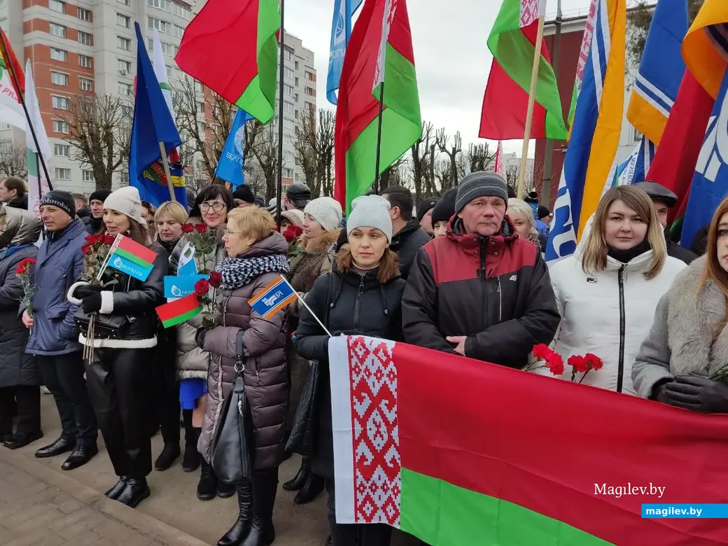 Митинг-реквием, посвященный Дню памяти воинов-интернационалистов. Могилев, 15.02.2023 г.