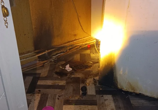 Семья из Кличева чуть не сгорела из-за стиральной машины