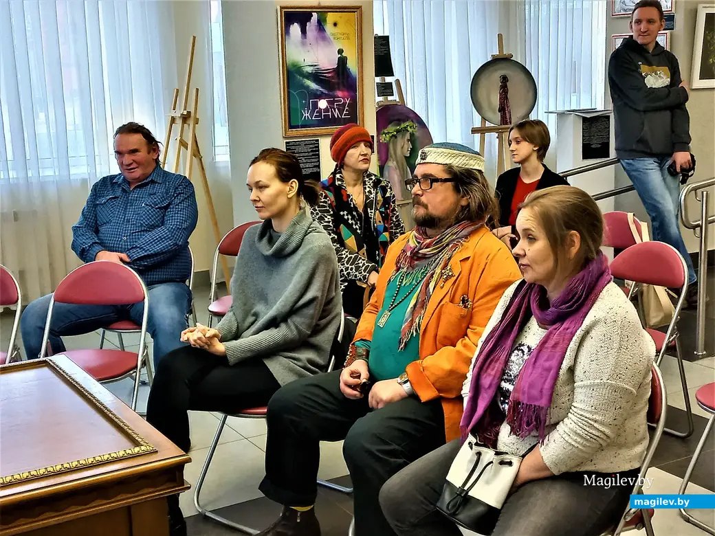 Шоу-проект «Я». Пресс-конференция. Выставочный зал музея истории Могилева. 15.02.2023 года.