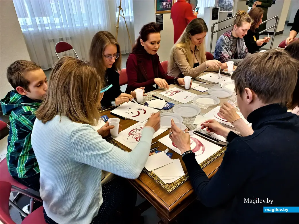 «Art и Вино». Выставочный зал музея истории Могилева, 18.02.2023 г.