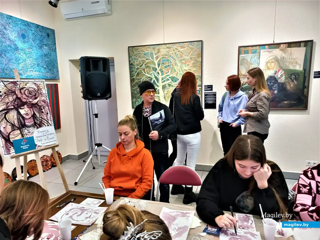 «Art и Вино». Выставочный зал музея истории Могилева, 18.02.2023 г.