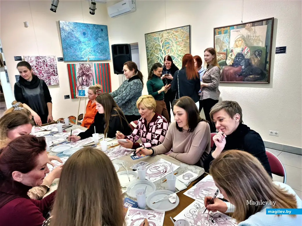 «Art и Вино». Выставочный зал музея истории Могилева, 18.02.2023 г.