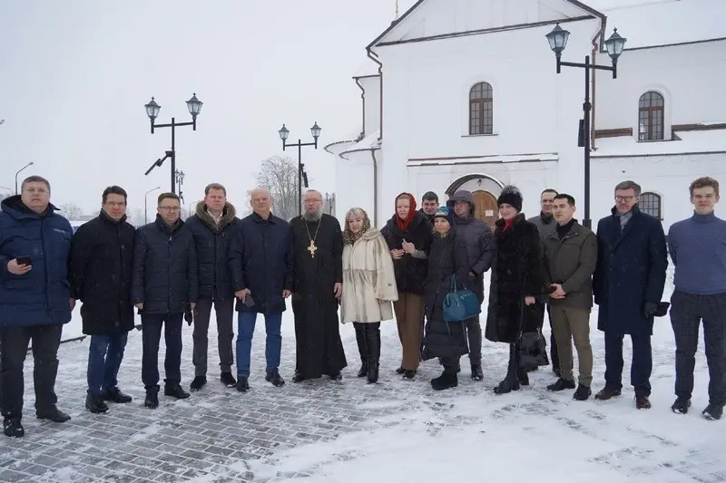 Делегация Астраханской области посетила знаковые места Могилева. Фото: vestnikmogileva.by