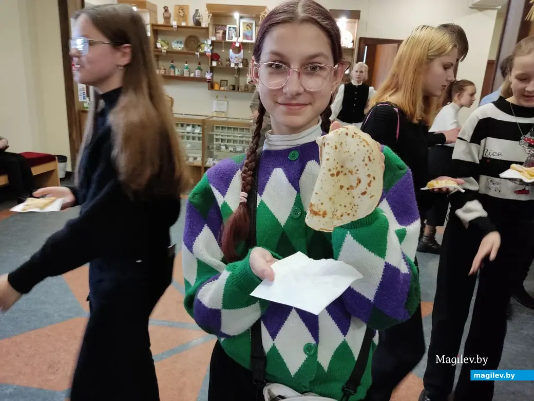 Блинов хватило всем, даже на добавку осталось. Могилев, 21.02.2023 г.