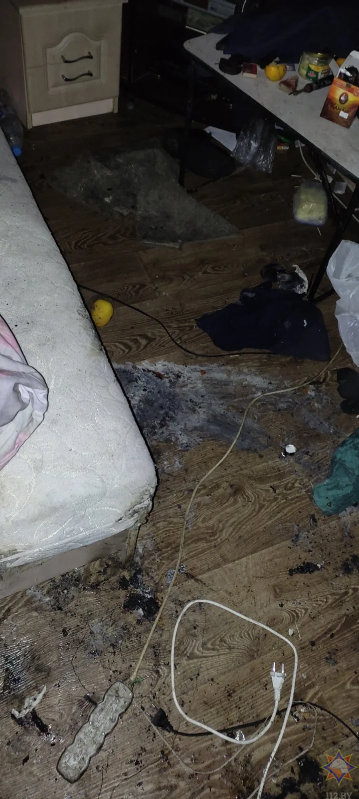 Причины произошедшего устанавливаются. Фото: МЧС Беларуси.