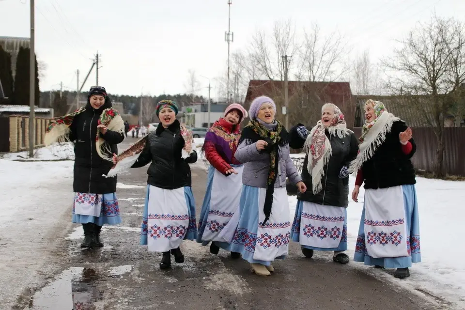 Масленица в Малой Боровке. 24.02.2023 г. Фото: vestnikmogileva.by