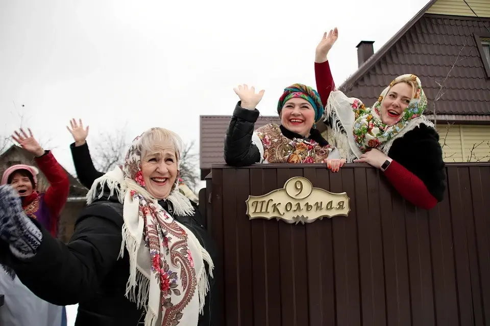 Масленица в Малой Боровке. 24.02.2023 г. Фото: vestnikmogileva.by