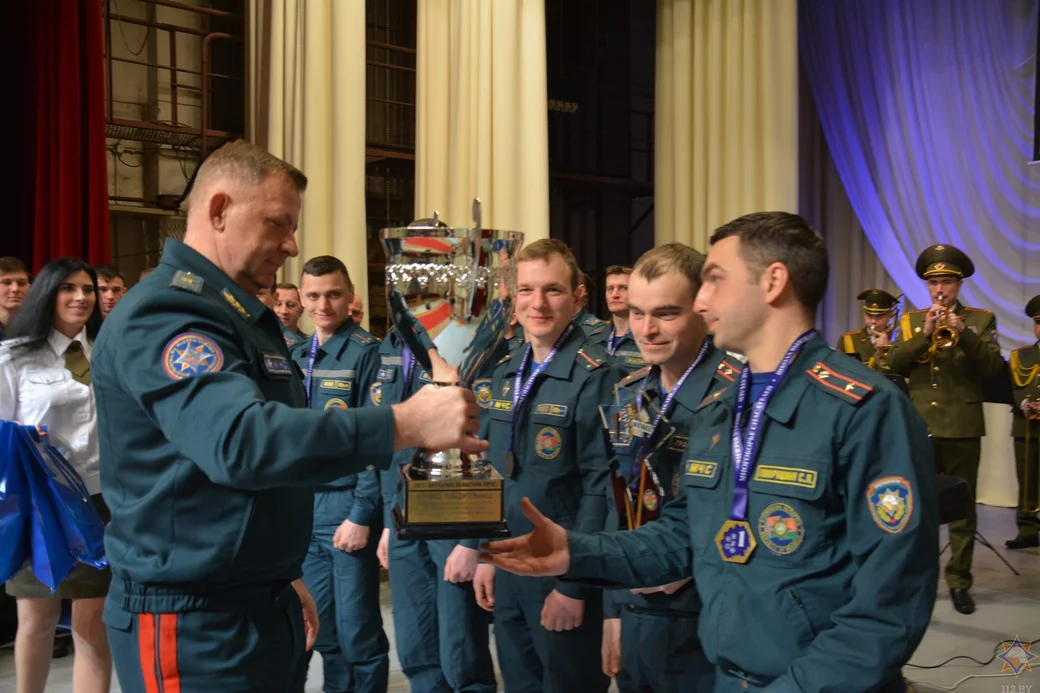 Завершились республиканские соревнования о многоборью спасателей. Фото: mogilev.mchs.gov.by.