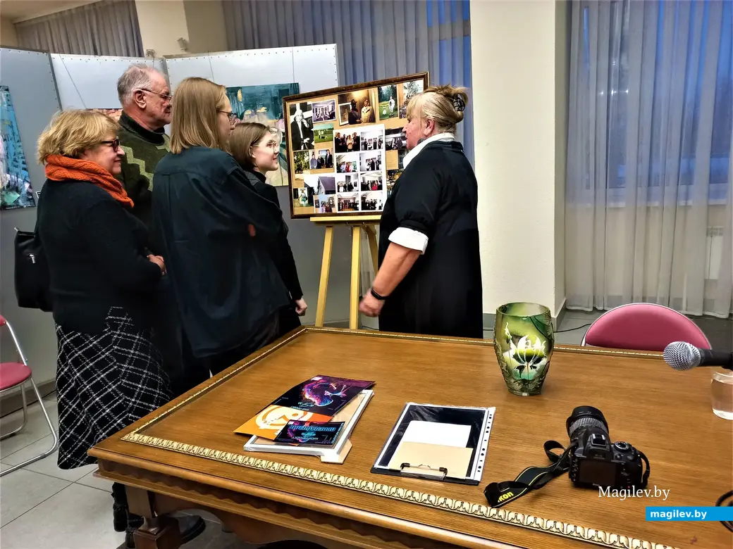 Творческая встреча с легендарной Верой Юрковой. Могилев, выставочный зал музея истории Могилева.