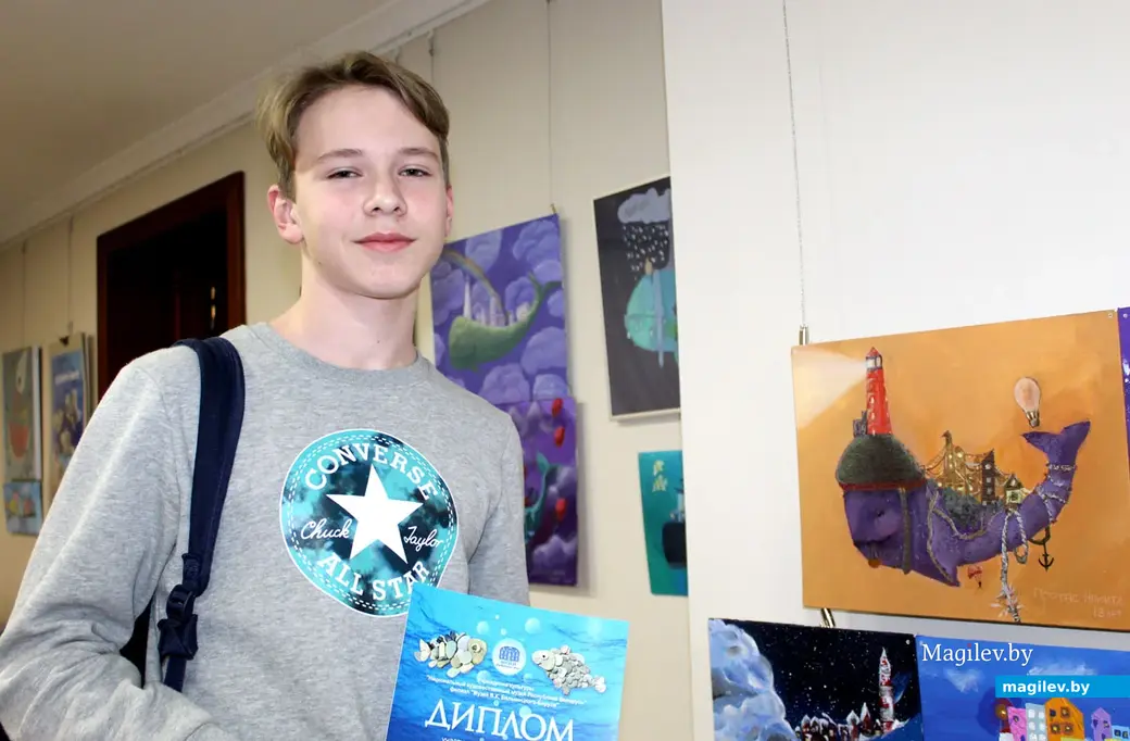 Проект «Арт-сезоны с Гекльберри» в музее Бялыницкого-Бирули. Могилев, февраль 2023 года.