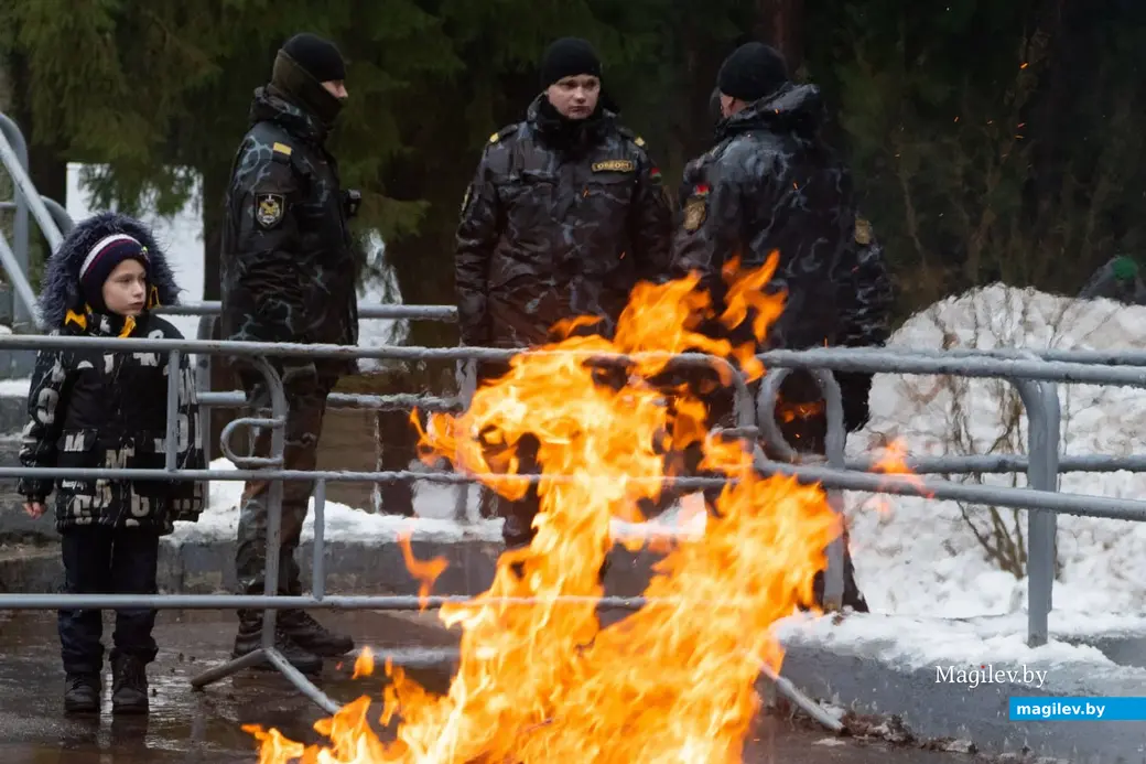 Могилев, 25 февраля 2023 года. Гуляния на Масленицу в Печерском лесопарке.