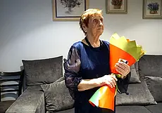 100-летний юбилей отметила жительница Могилева Надежда Бамбизова
