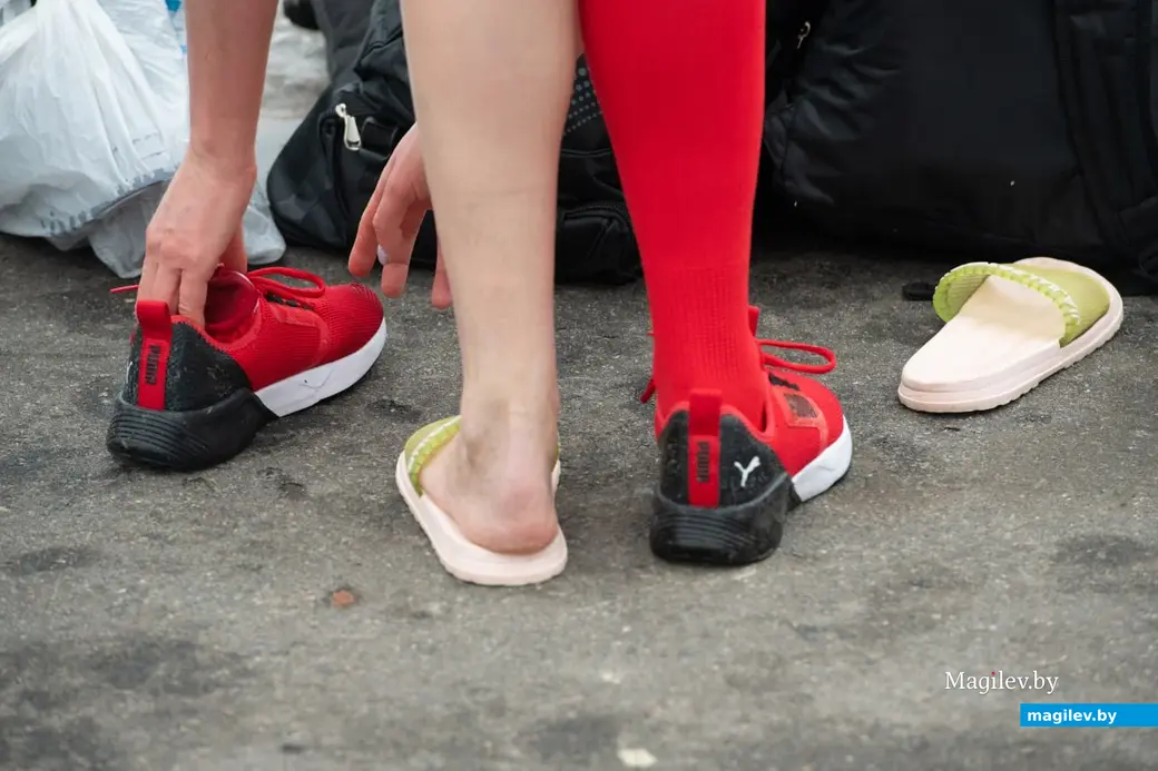 Могилев, 26 февраля 2023 года. Фестиваль закаливания «ЗакалФест» в парке Подниколье.