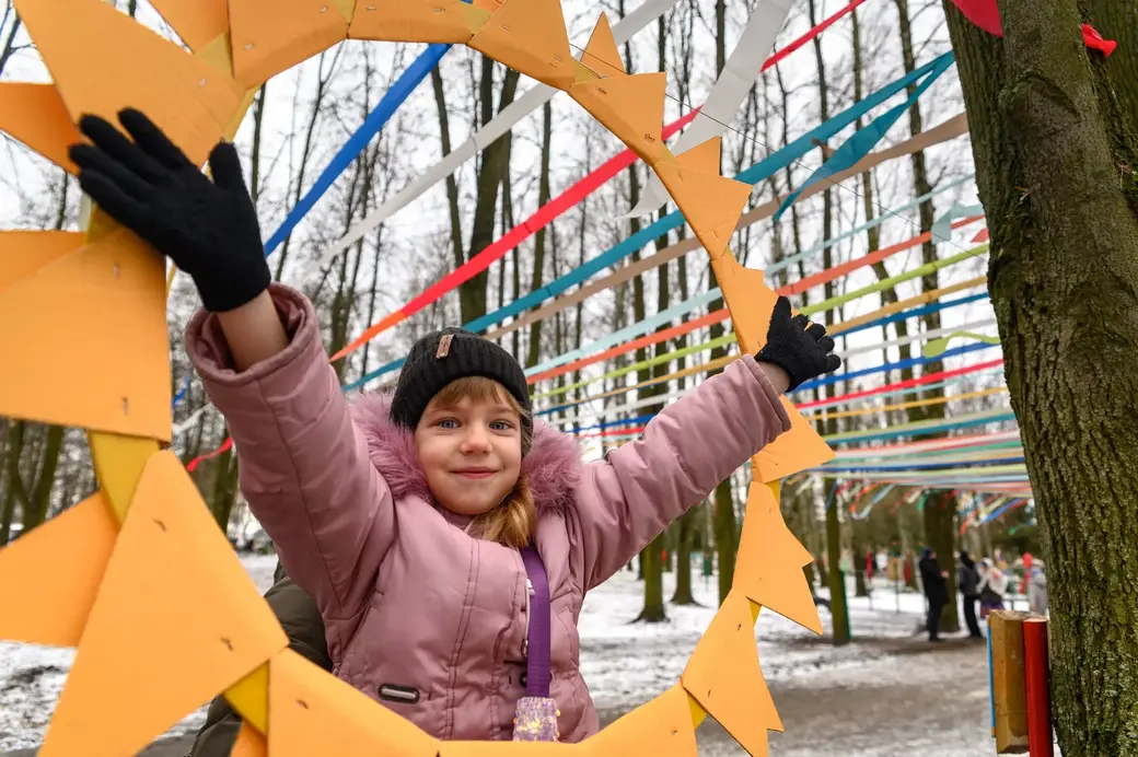 26.02.2023. Бобруйск. Городской парк культуры и отдыха. Народные масленичные гулянья «Шчодрая масленка на добрая зямлi».
