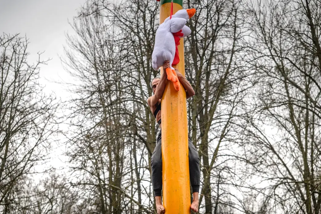 26.02.2023. Бобруйск. Городской парк культуры и отдыха. Народные масленичные гулянья «Шчодрая масленка на добрая зямлi».