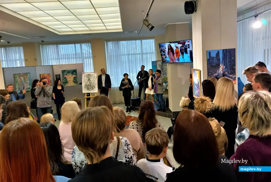 Торжественное закрытие шоу-проекта «Я». Выставочный зал музея истории Могилева, 26.02.2023 г.