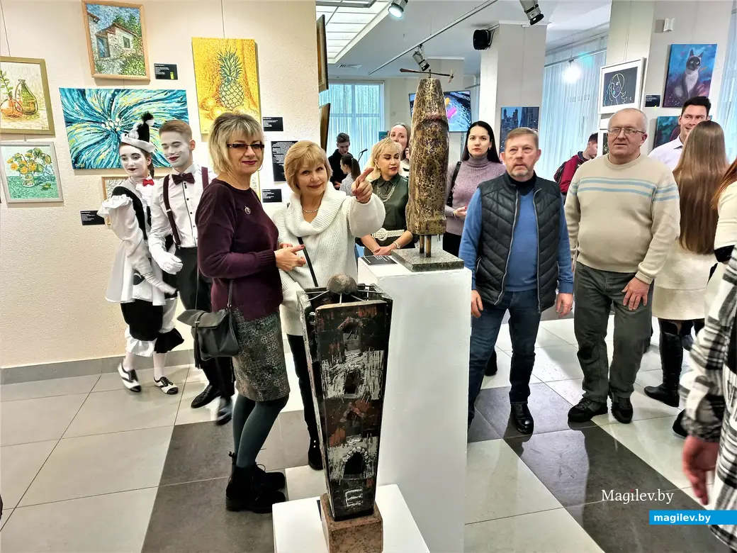 Торжественное закрытие шоу-проекта «Я». Выставочный зал музея истории Могилева, 26.02.2023 г.