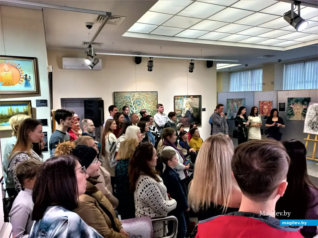 Торжественное закрытие шоу-проекта «Я». Выставочный зал музея истории Могилева, 26.02.2023 г.