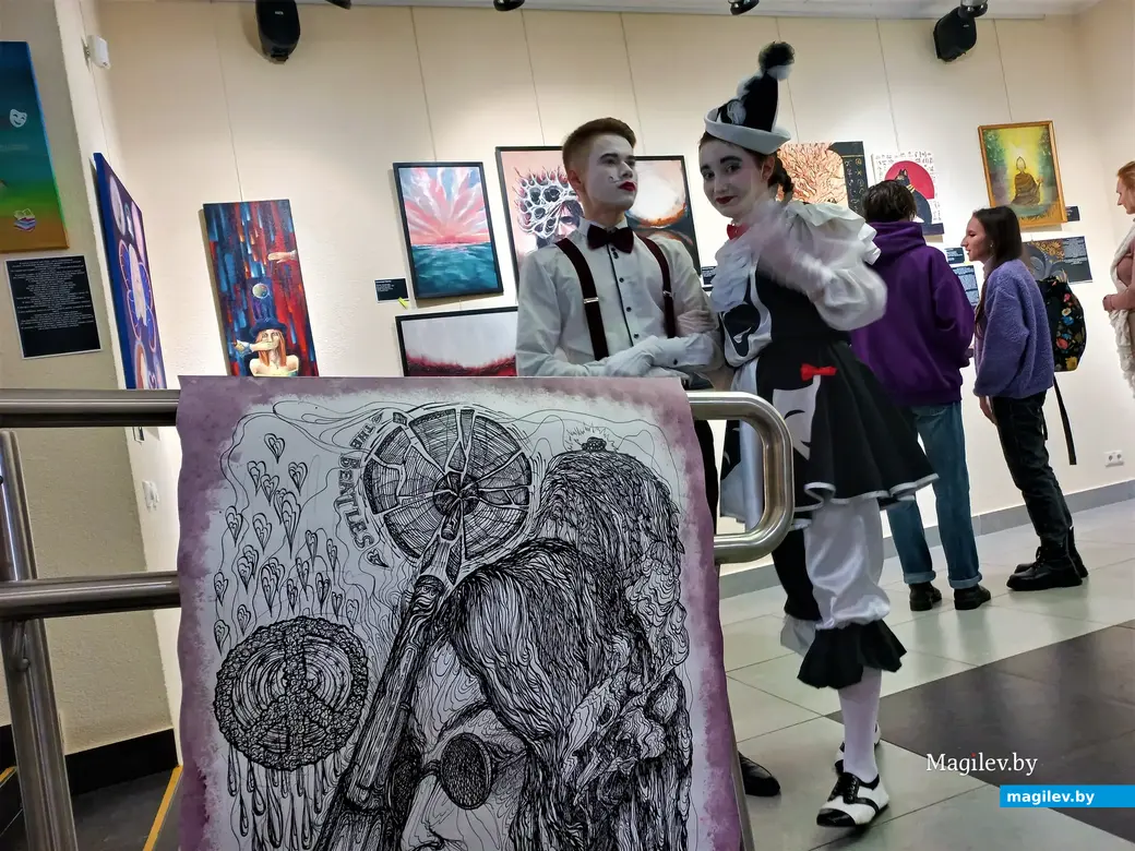 Торжественное закрытие шоу-проекта «Я». Выставочный зал музея истории Могилева, 26.02.2023 г.